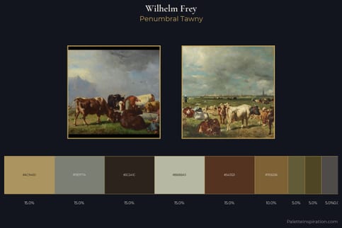 Wilhelm Frey Master Palette - Penumbral Tawny