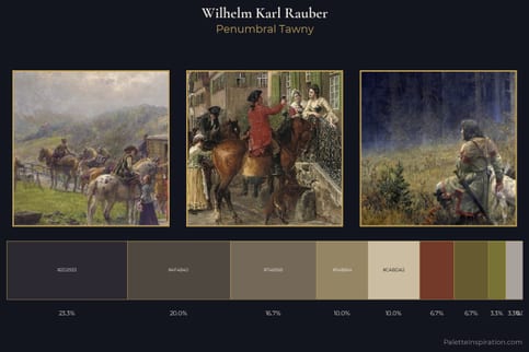 Wilhelm Karl Rauber Master Palette