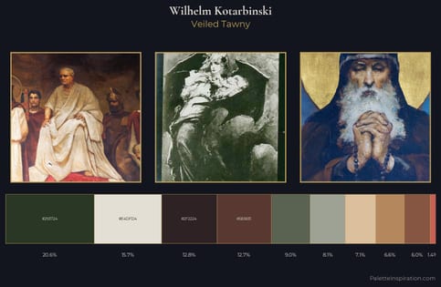 Wilhelm Kotarbinski Palette 6 - Veiled Tawny