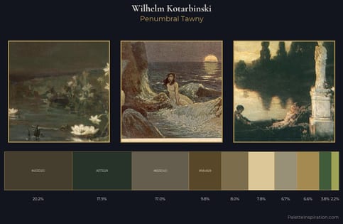Wilhelm Kotarbinski Palette 10 - Penumbral Tawny