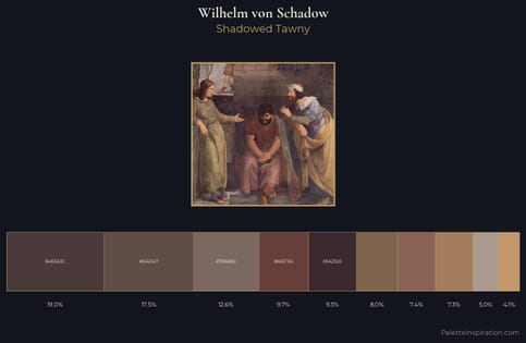 Wilhelm von Schadow Palette 2