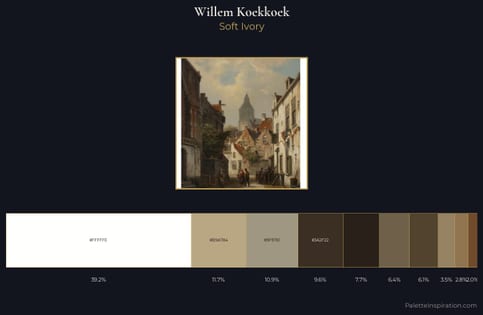 Willem Koekkoek Palette 2 - Soft Ivory