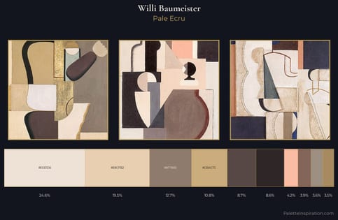 Willi Baumeister Palette 2 - Pale Ecru