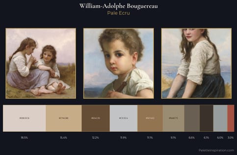 William-Adolphe Bouguereau Palette 4