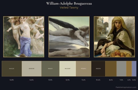 William-Adolphe Bouguereau Palette 8