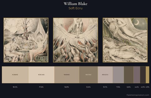 William Blake Palette 1 - Soft Ecru