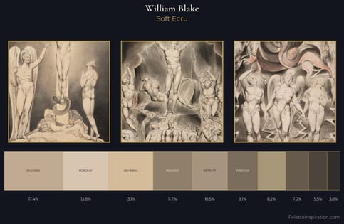 William Blake Palette 3 - Soft Ecru