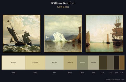 William Bradford Palette 3 - Soft Ecru