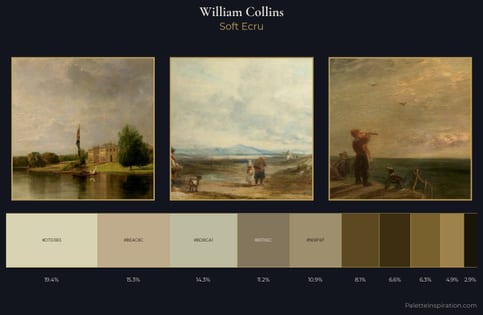 William Collins Palette 5 - Soft Ecru