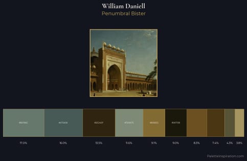 William Daniell Palette 4 - Penumbral Bister