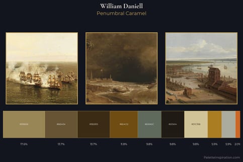 William Daniell Master Palette