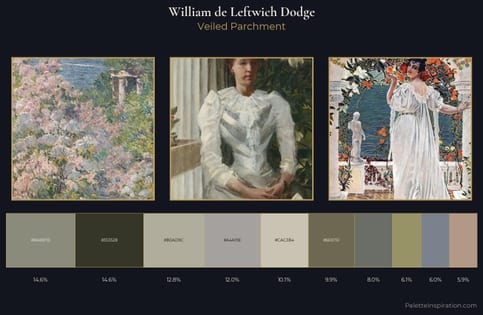 William de Leftwich Dodge Palette 2 - Veiled Parchment