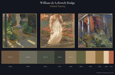 William de Leftwich Dodge Palette 3 - Veiled Tawny