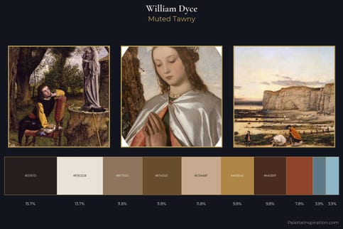 William Dyce Master Palette - Muted Tawny