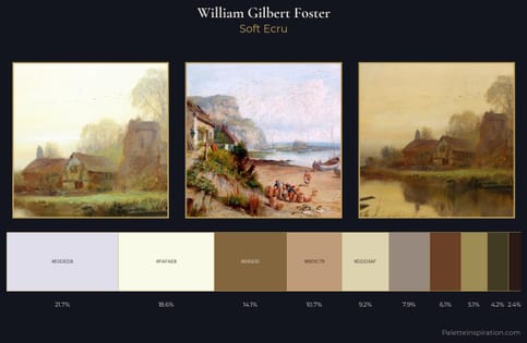 William Gilbert Foster Palette 1 - Soft Ecru