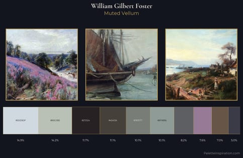 William Gilbert Foster Palette 3 - Muted Vellum