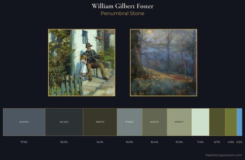 William Gilbert Foster Palette 4 - Penumbral Stone