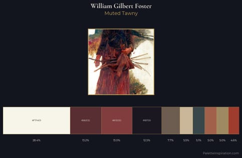 William Gilbert Foster Palette 5 - Muted Tawny