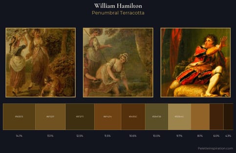 William Hamilton Palette 8 - Penumbral Terracotta