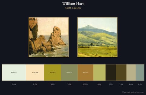 William Hart Palette 1 - Soft Calico