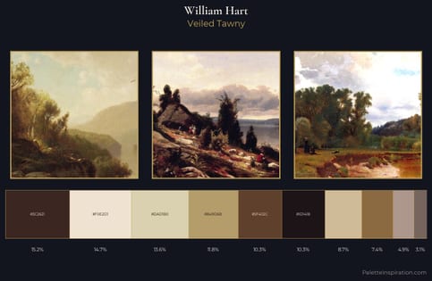 William Hart Palette 2 - Veiled Tawny