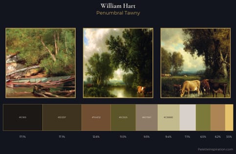 William Hart Palette 5 - Penumbral Tawny