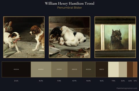 William Henry Hamilton Trood Palette 5 - Penumbral Bister