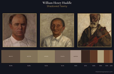 William Henry Huddle Palette 2 - Shadowed Tawny