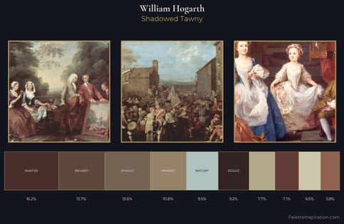 William Hogarth Palette 3