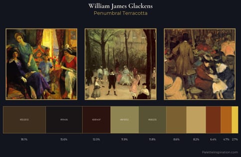William James Glackens Palette 8