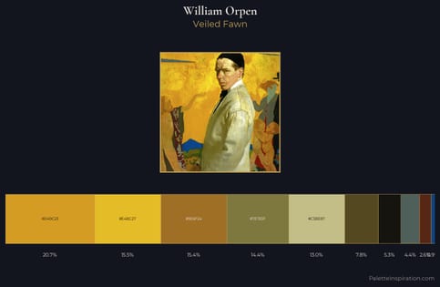William Orpen Palette 8 - Veiled Fawn