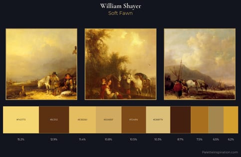 William Shayer Palette 3 - Soft Fawn