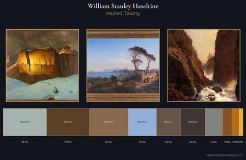 William Stanley Haseltine Palette 3