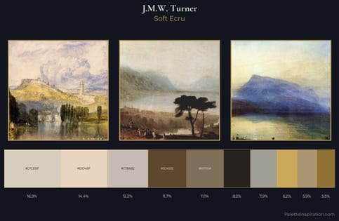 J.M.W. Turner Palette 5 - Soft Ecru