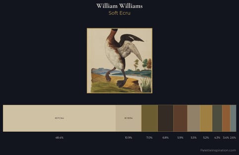 William Williams Palette 3 - Soft Ecru