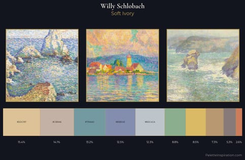 Willy Schlobach Palette 1 - Soft Ivory