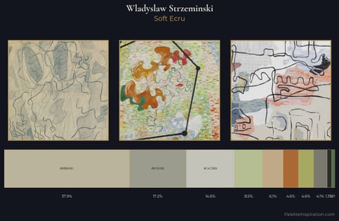 Wladyslaw Strzeminski Palette 3 - Soft Ecru
