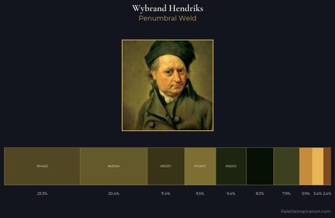 Wybrand Hendriks Palette 5