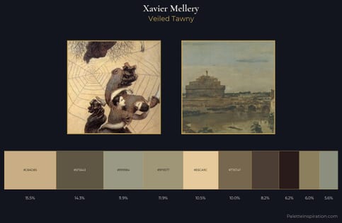 Xavier Mellery Palette 3
