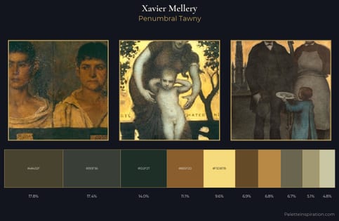 Xavier Mellery Palette 6