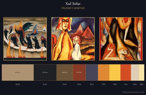 Xul Solar Palette 4 - Muted Caramel