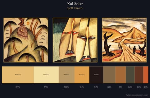 Xul Solar Palette 6 - Soft Fawn
