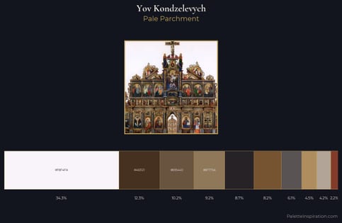 Yov Kondzelevych Palette 5 - Pale Parchment
