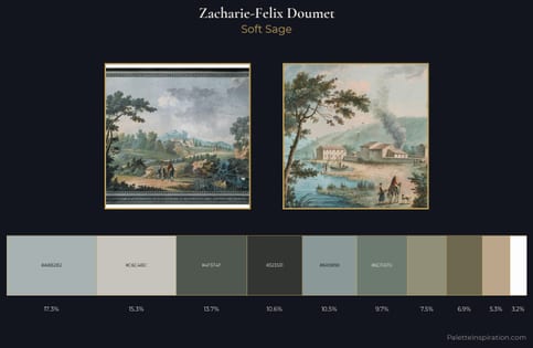 Zacharie-Felix Doumet Palette 4 - Soft Sage