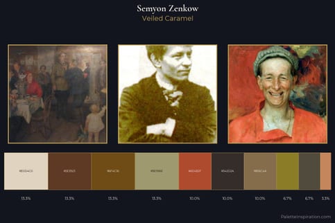 Zenkow, Semyon Nikolaevich Master Palette - Veiled Caramel