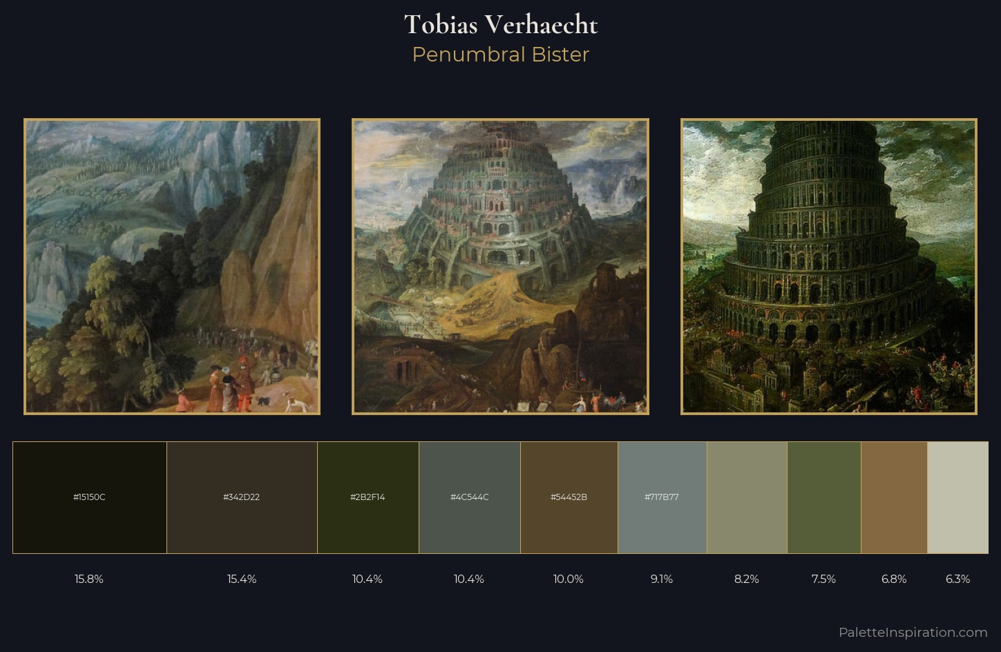 Tobias Verhaecht Palette 5 — Penumbral Bister