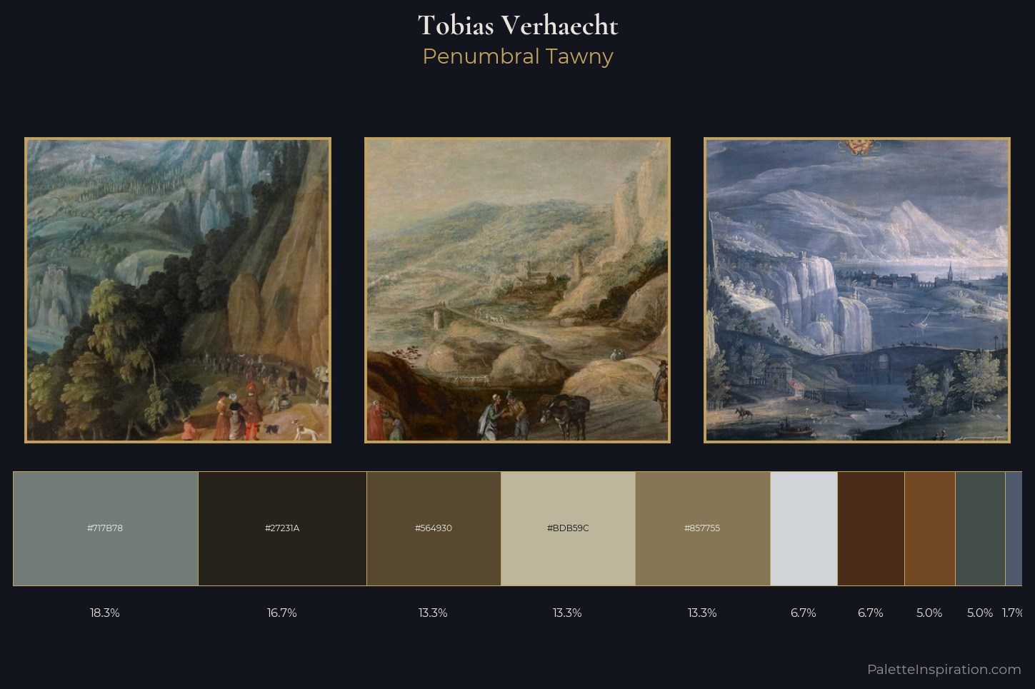 Tobias Verhaecht Master Palette