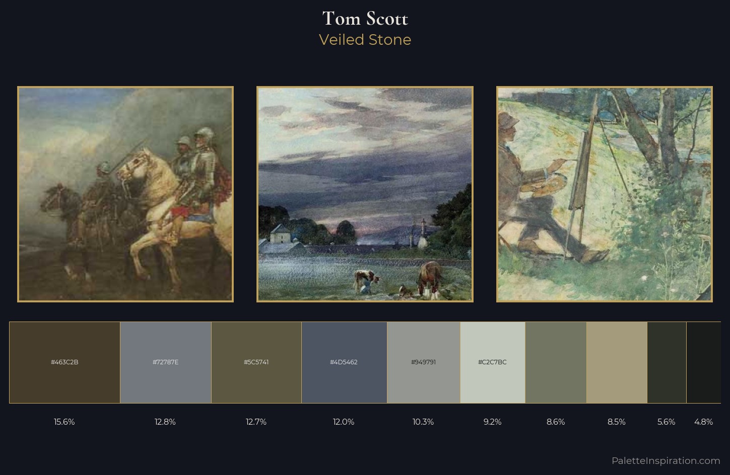Tom Scott Palette 7 — Veiled Stone