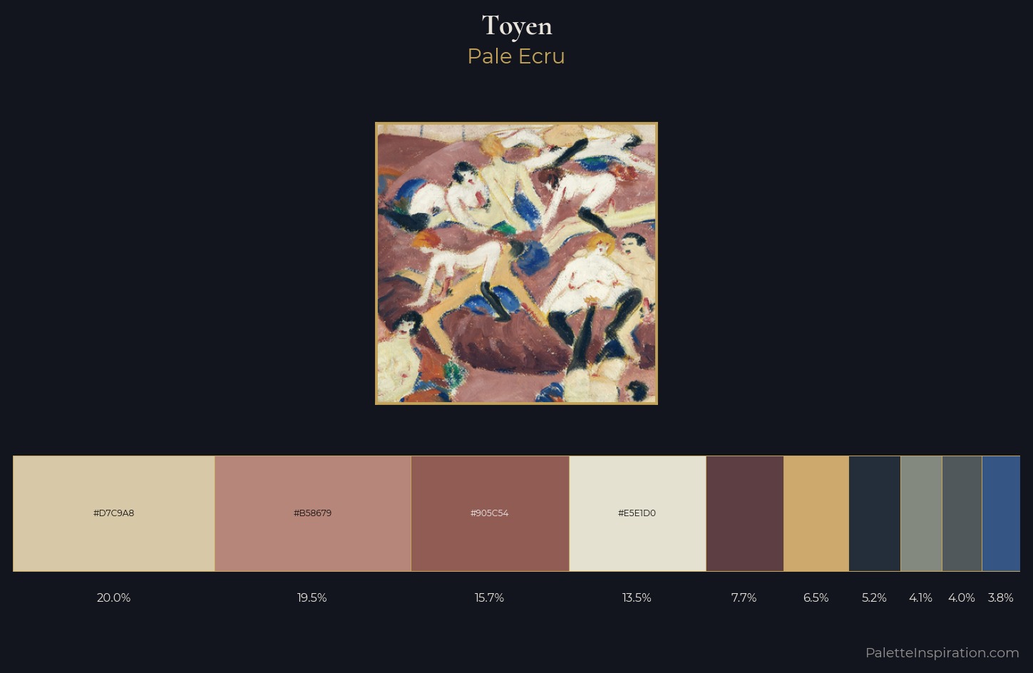 Toyen Palette 2 — Pale Ecru