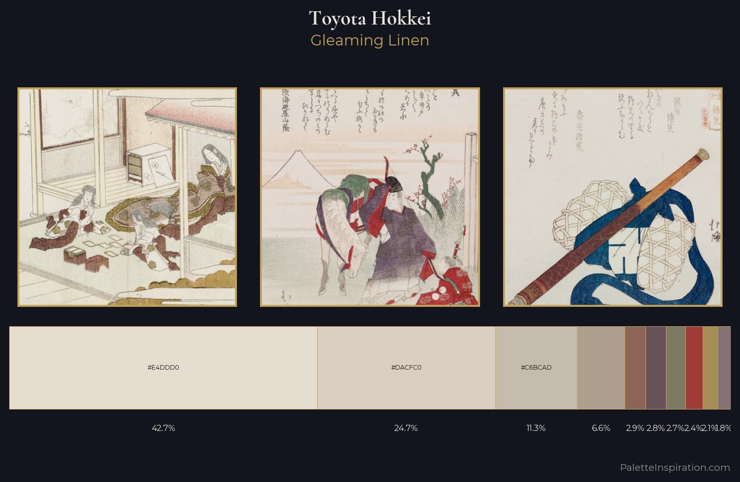 Toyota Hokkei Palette 3 — Gleaming Linen